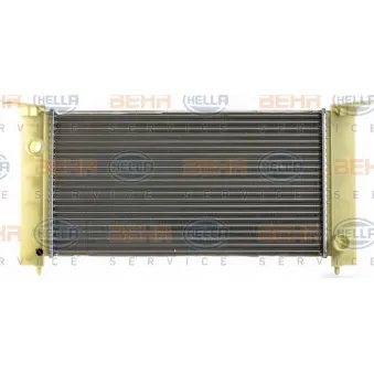 HELLA 8MK 376 900-084 - Radiateur, refroidissement du moteur