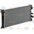 HELLA 8MK 376 900-264 - Radiateur, refroidissement du moteur