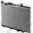 HELLA 8MK 376 900-344 - Radiateur, refroidissement du moteur