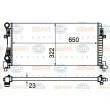 Radiateur, refroidissement du moteur HELLA [8MK 376 901-404]