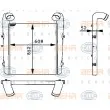 Intercooler, échangeur HELLA [8ML 376 724-001]
