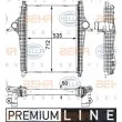 Intercooler, échangeur HELLA [8ML 376 733-401]