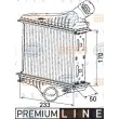 Intercooler, échangeur HELLA [8ML 376 746-081]