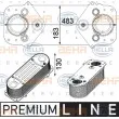 HELLA 8ML 376 750-521 - Intercooler, échangeur