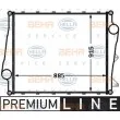 Intercooler, échangeur HELLA [8ML 376 777-071]