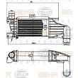 Intercooler, échangeur HELLA [8ML 376 988-404]