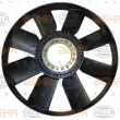 HELLA 8MV 376 702-021 - Roue du souffleur, refroidissementdu moteur