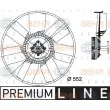 HELLA 8MV 376 757-141 - Ventilateur, refroidissement du moteur