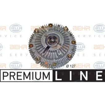 Embrayage, ventilateur de radiateur HELLA 8MV 376 758-581