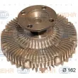 HELLA 8MV 376 758-671 - Embrayage, ventilateur de radiateur