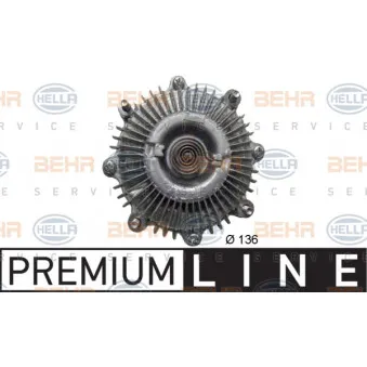 Embrayage, ventilateur de radiateur HELLA 8MV 376 791-031