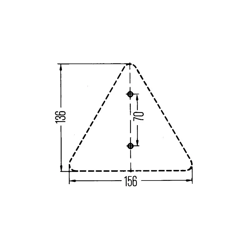 Catadioptre HELLA 8RA 002 020-001 - Visuel 1