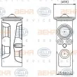 HELLA 8UW 351 004-254 - Détendeur, climatisation