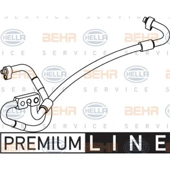 Conduite à haute/basse pression, climatisation HELLA 9GS 351 337-061