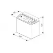 Batterie de démarrage BOSCH [0 092 M40 310]