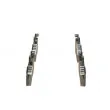 BOSCH 0 986 424 073 - Jeu de 4 plaquettes de frein avant