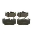 BOSCH 0 986 424 073 - Jeu de 4 plaquettes de frein avant