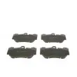 BOSCH 0 986 424 073 - Jeu de 4 plaquettes de frein avant