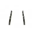 BOSCH 0 986 424 247 - Jeu de 4 plaquettes de frein avant