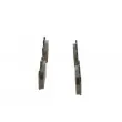 BOSCH 0 986 424 399 - Jeu de 4 plaquettes de frein avant