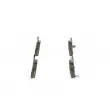 BOSCH 0 986 424 807 - Jeu de 4 plaquettes de frein arrière