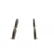 BOSCH 0 986 424 837 - Jeu de 4 plaquettes de frein avant