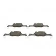 BOSCH 0 986 424 849 - Jeu de 4 plaquettes de frein avant