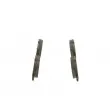 BOSCH 0 986 424 868 - Jeu de 4 plaquettes de frein avant