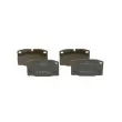 BOSCH 0 986 465 141 - Jeu de 4 plaquettes de frein avant