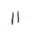 BOSCH 0 986 465 141 - Jeu de 4 plaquettes de frein avant