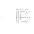 BOSCH 0 986 465 141 - Jeu de 4 plaquettes de frein avant