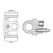 BOSCH 0 986 475 947 - Cylindre de roue