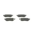 BOSCH 0 986 494 679 - Jeu de 4 plaquettes de frein avant