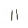 BOSCH 0 986 494 810 - Jeu de 4 plaquettes de frein arrière