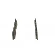 BOSCH 0 986 494 863 - Jeu de 4 plaquettes de frein arrière