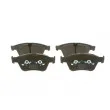 Jeu de 4 plaquettes de frein avant BOSCH [0 986 494 875]