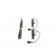 BOSCH 0 986 494 922 - Jeu de 4 plaquettes de frein avant