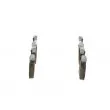 BOSCH 0 986 494 948 - Jeu de 4 plaquettes de frein arrière