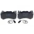 BOSCH 0 986 494 973 - Jeu de 4 plaquettes de frein avant