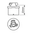 BOSCH 1 987 302 024 - Ampoule, projecteur antibrouillard