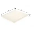 BOSCH 1 987 435 096 - Filtre, air de l'habitacle