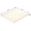 BOSCH 1 987 435 114 - Filtre, air de l'habitacle