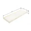 BOSCH 1 987 435 125 - Filtre, air de l'habitacle