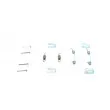 BOSCH 1 987 475 338 - Kit d'accessoires, mâchoires de frein de stationnement