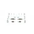 BOSCH 1 987 475 353 - Kit d'accessoires, mâchoire de frein