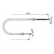 BOSCH 1 987 482 720 - Tirette à câble, frein de stationnement