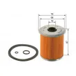 BOSCH F 026 402 521 - Filtre à carburant