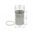 BOSCH F 026 402 798 - Filtre à carburant