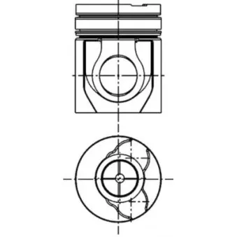 KOLBENSCHMIDT 40308960 - Kit de réparation, Piston/Chemise de cylindre