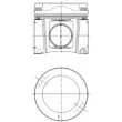 Kit de réparation, Piston/Chemise de cylindre KOLBENSCHMIDT [40448964]